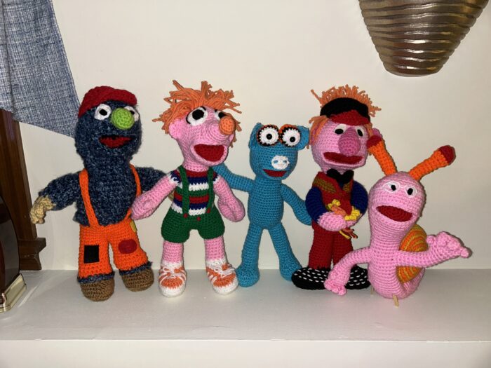 SESAME STREET (NORWEGIAN) 5 CHARACTERS