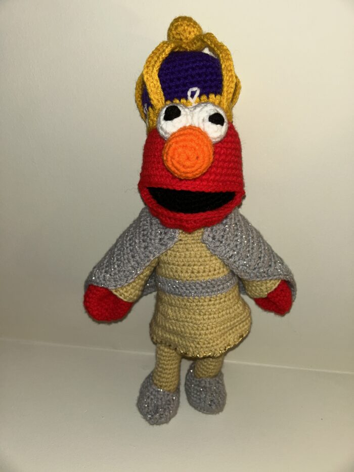 CINDER ELMO FROM SESAME STREET