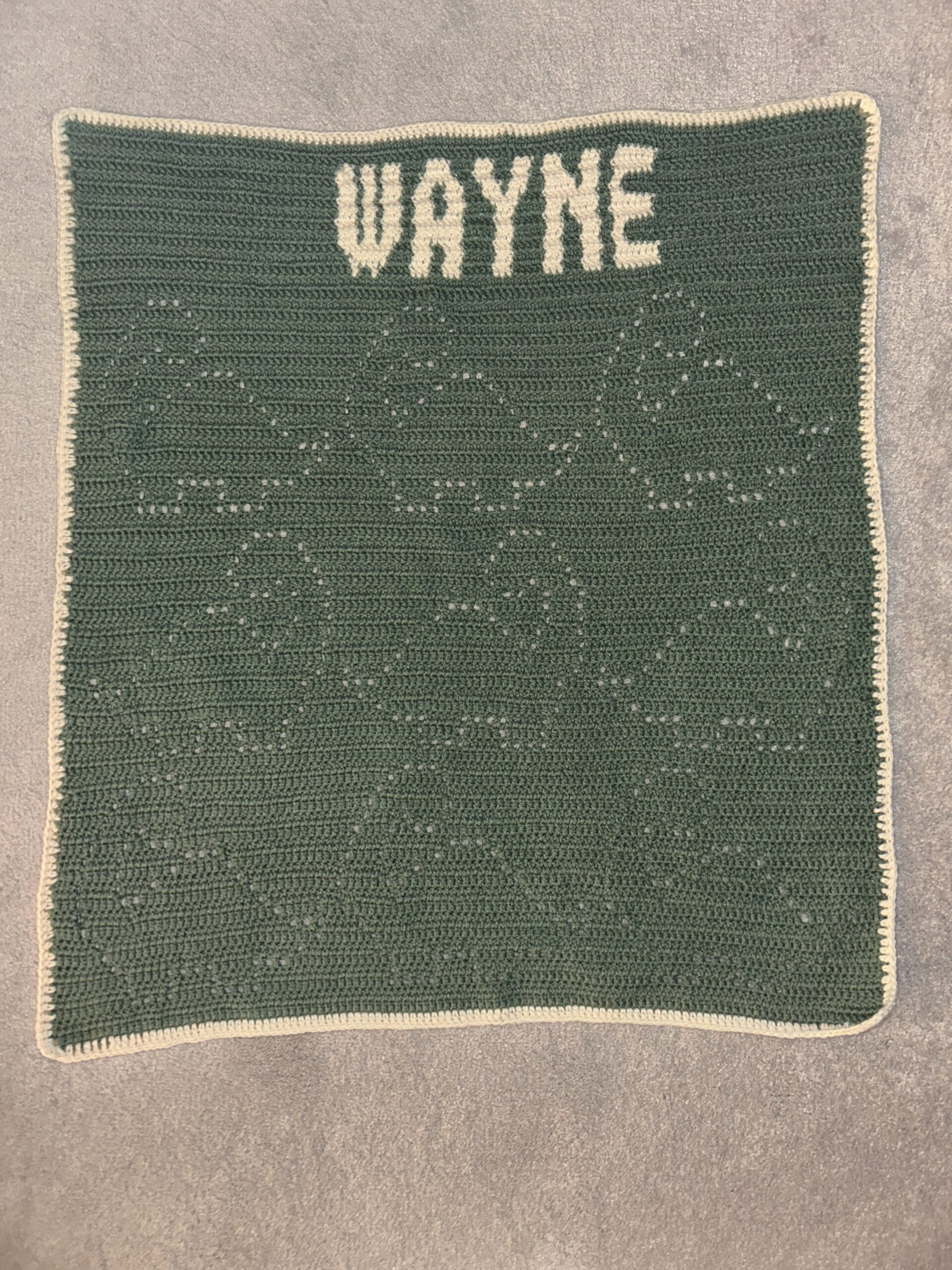 BABY DINO AFGHAN